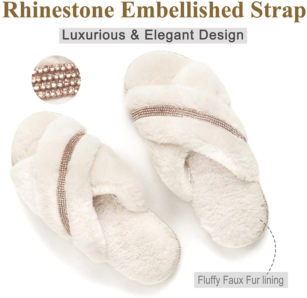 memory foam open toe slippers