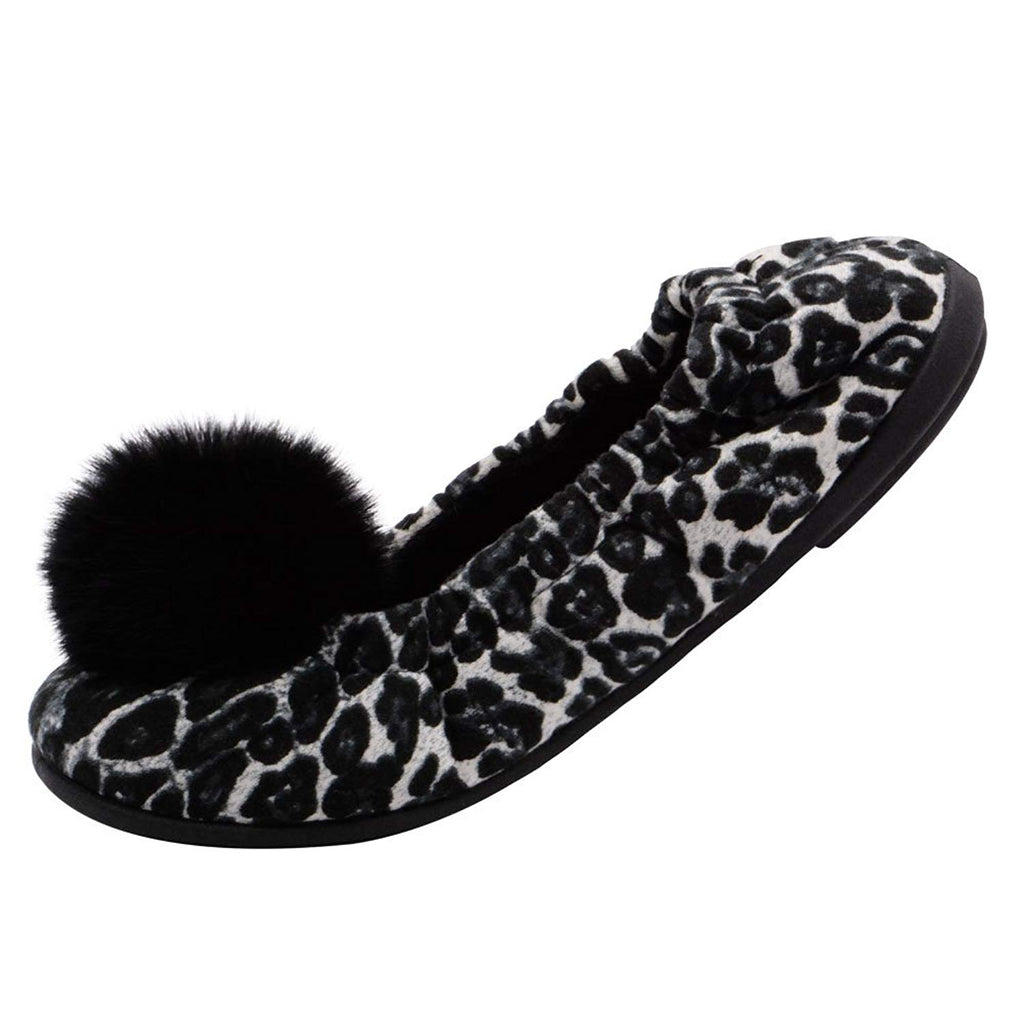 Cozy Portable Ballerina Leopard Print 