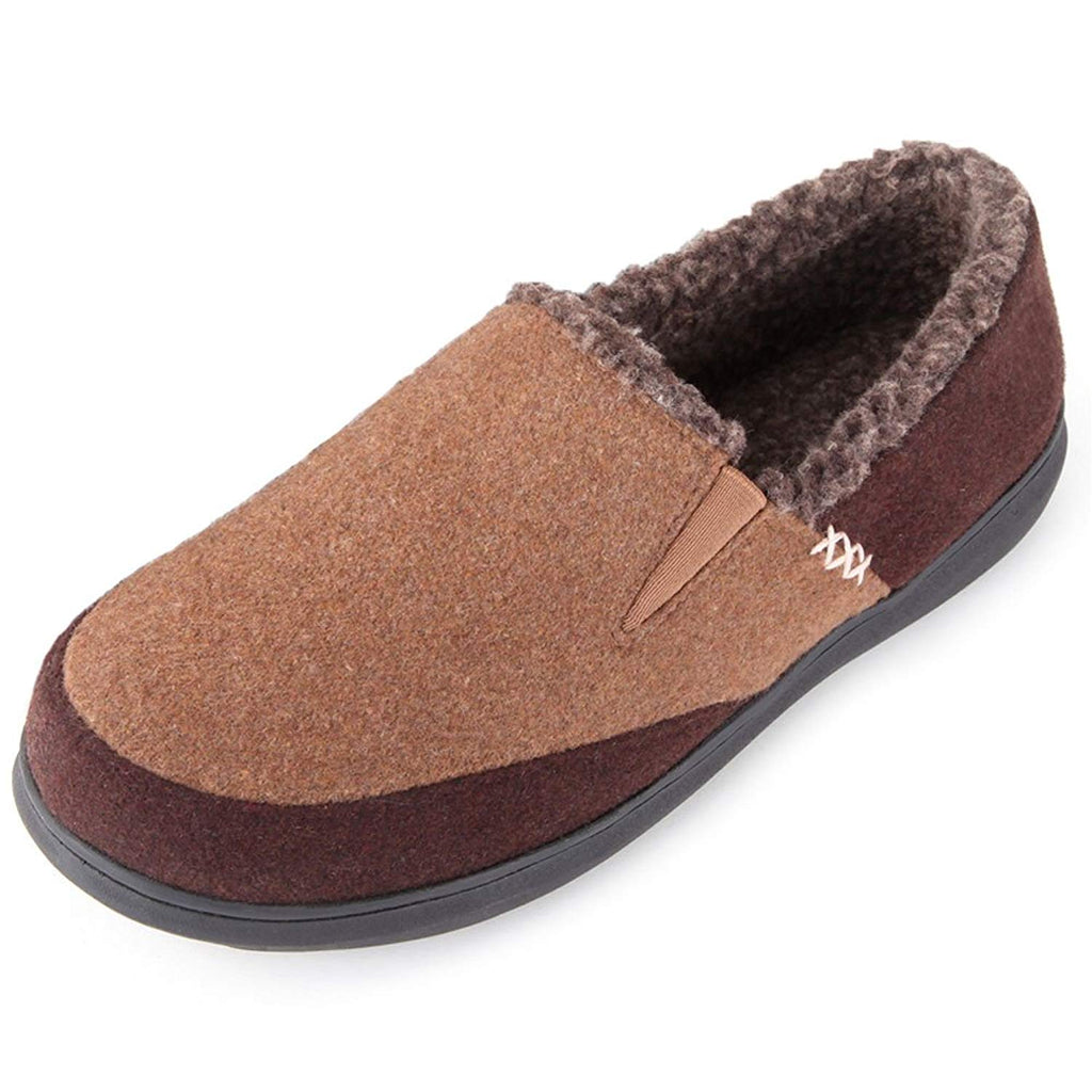 mens closed back slippers