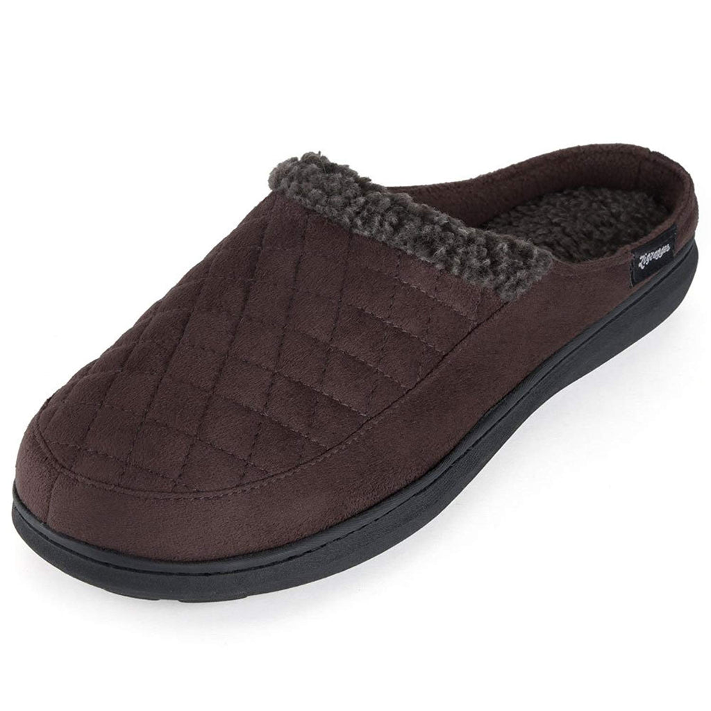 mens slip on house slippers