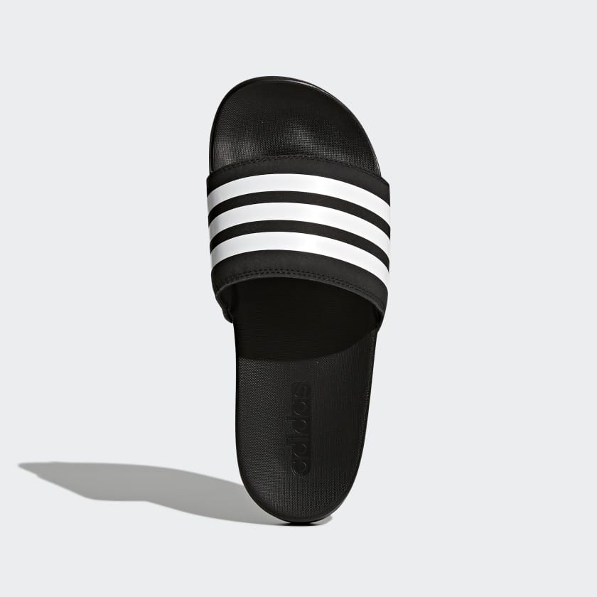 Adilette Plus Stripes Women's Slides Black/White AP99 – Sportstar Pro