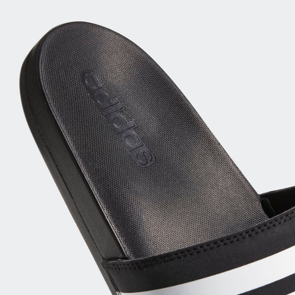 adidas adilette cloudfoam plus stripes slides