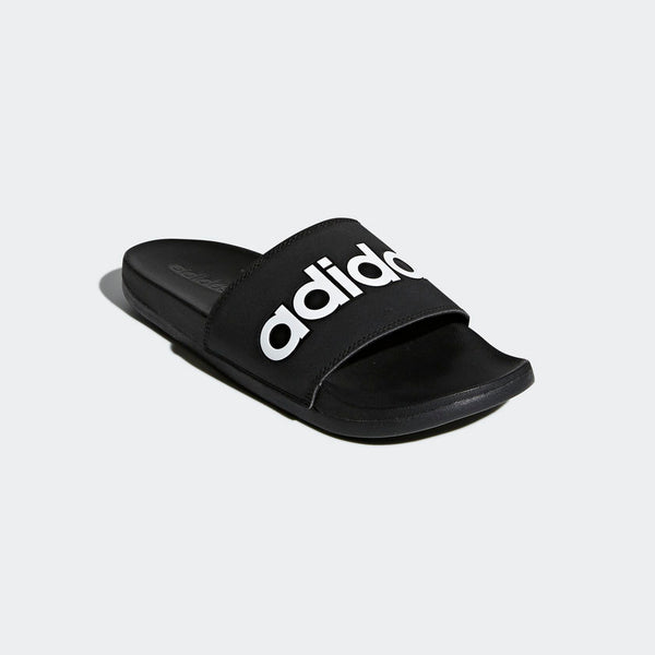 Puno Consistente arrastrar Adidas Adilette Comfort Men's Slides Black/White B42207 – Sportstar Pro