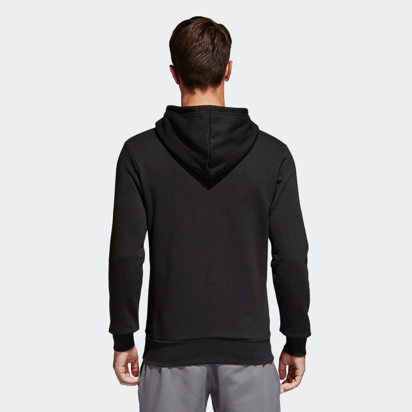 essentials linear pullover hoodie