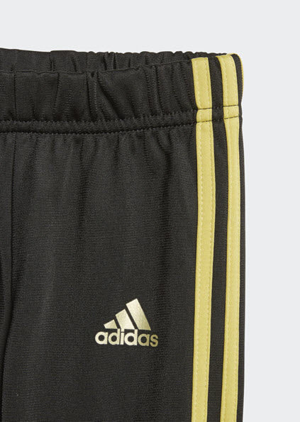 adidas black and gold joggers