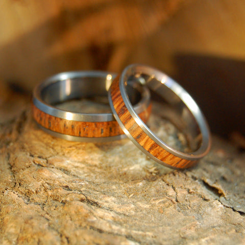 wooden wedding rings by minter and richter designs