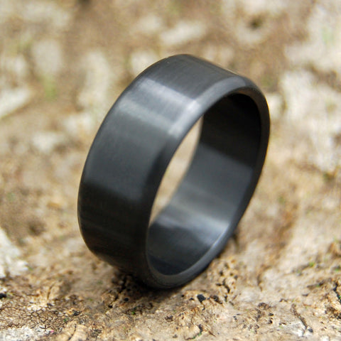 Black Wedding Ring by Minter & Richter Designs