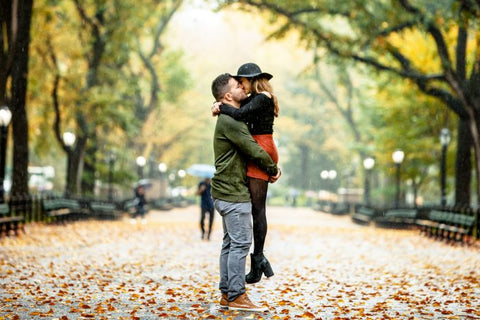 Proposal in Central Park