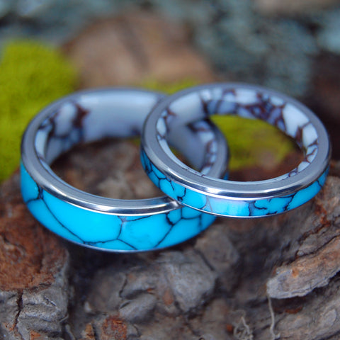 Glory to the Brave Stone Wedding Ring by minter and richter designs