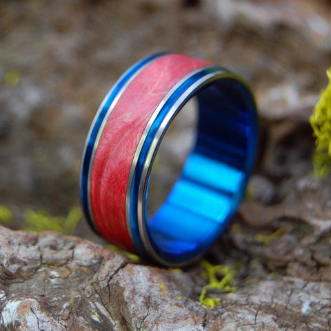 The Jig is Up - Minter & Richter Designs Red Wedding Ring