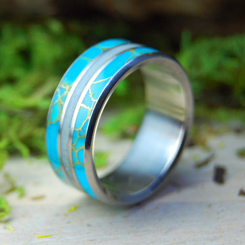 Mammoth Hunter Wedding Ring by Minter and Richter Designs