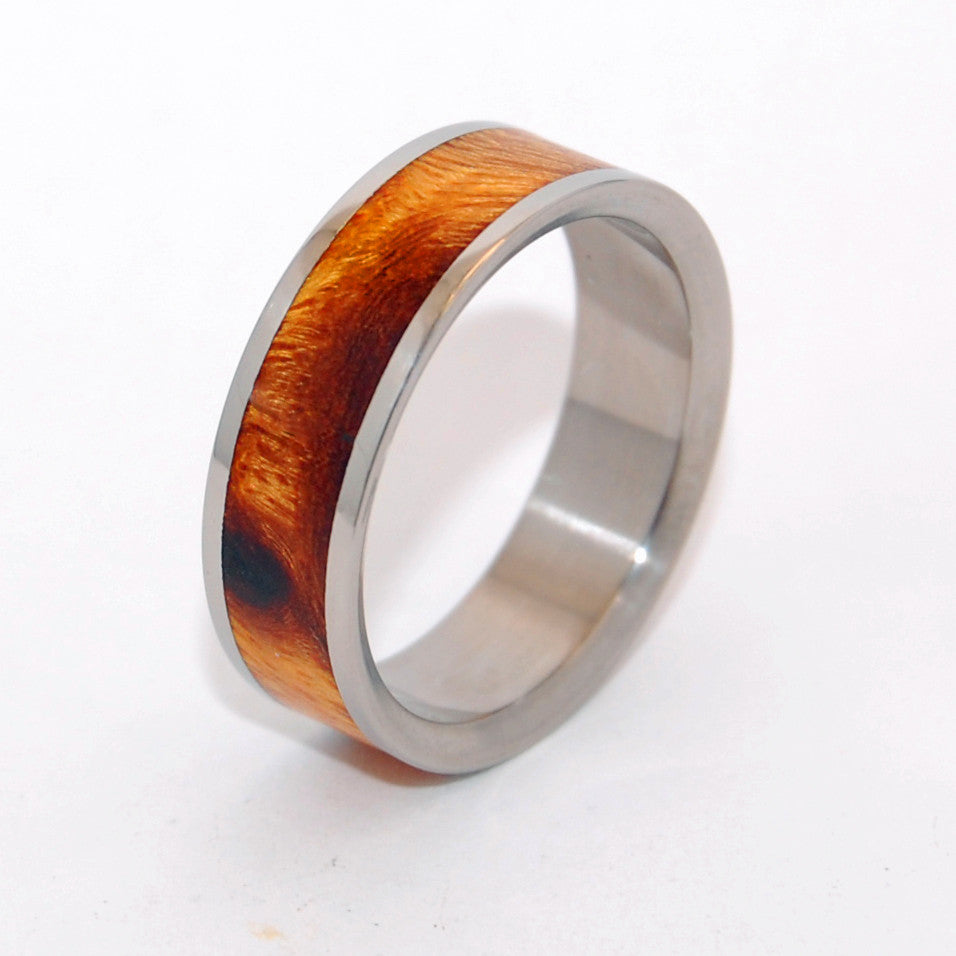 Minter + Richter | Wooden Wedding Rings - Desert Rose - Minter and ...