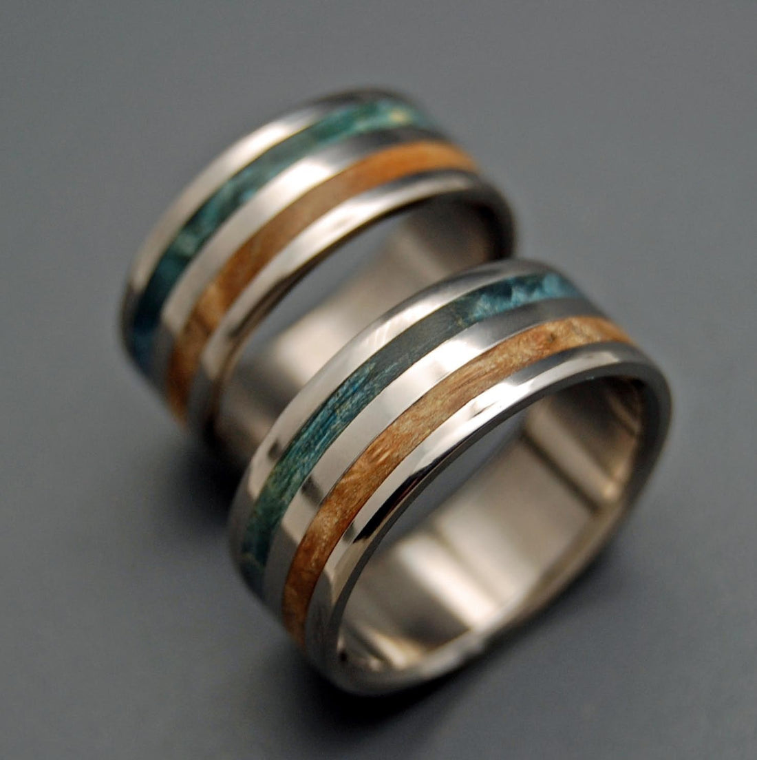 Minter + Richter | Titanium Rings - Wooden Wedding Rings