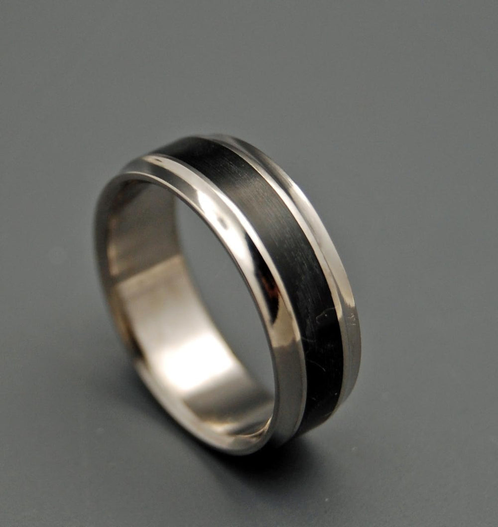 Minter + Richter | Titanium Rings - Black Wedding Bands