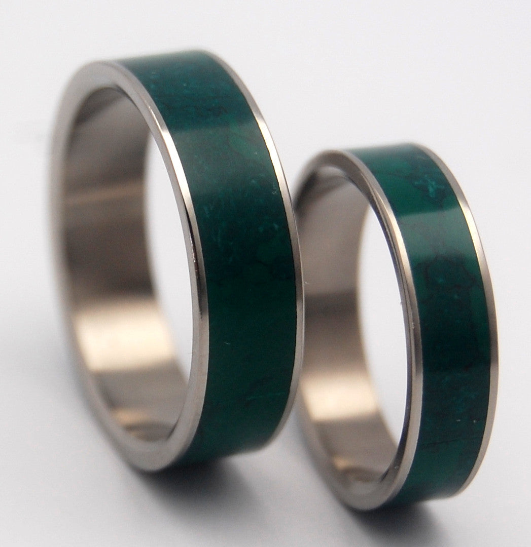 Minter + Richter Titanium Rings Unique Wedding Rings