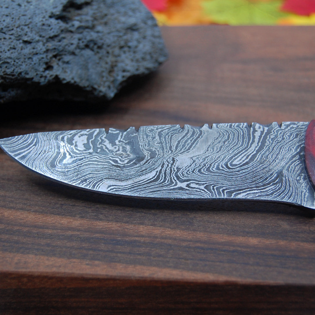 Handmade Damascus Chef Knife Set of 5 Pcs With Pink Dollar Handle Kitchen  Knives Gift for Father Anniversary Gift for Husband Groomsmen Gift 