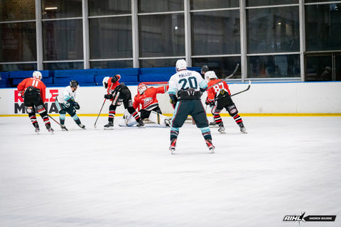 Joakim Erdugan scores a goal for the Central Coast Rhinos on the powerplay against the Sydney Bears