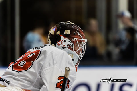 Sydney Bear's goaltender Anthony Kimlin