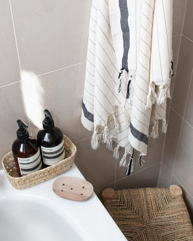 Bohemia Design New Year Home Refresh Boho Bathroom