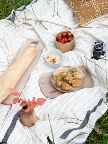 Hammam towel as a picnic blanket