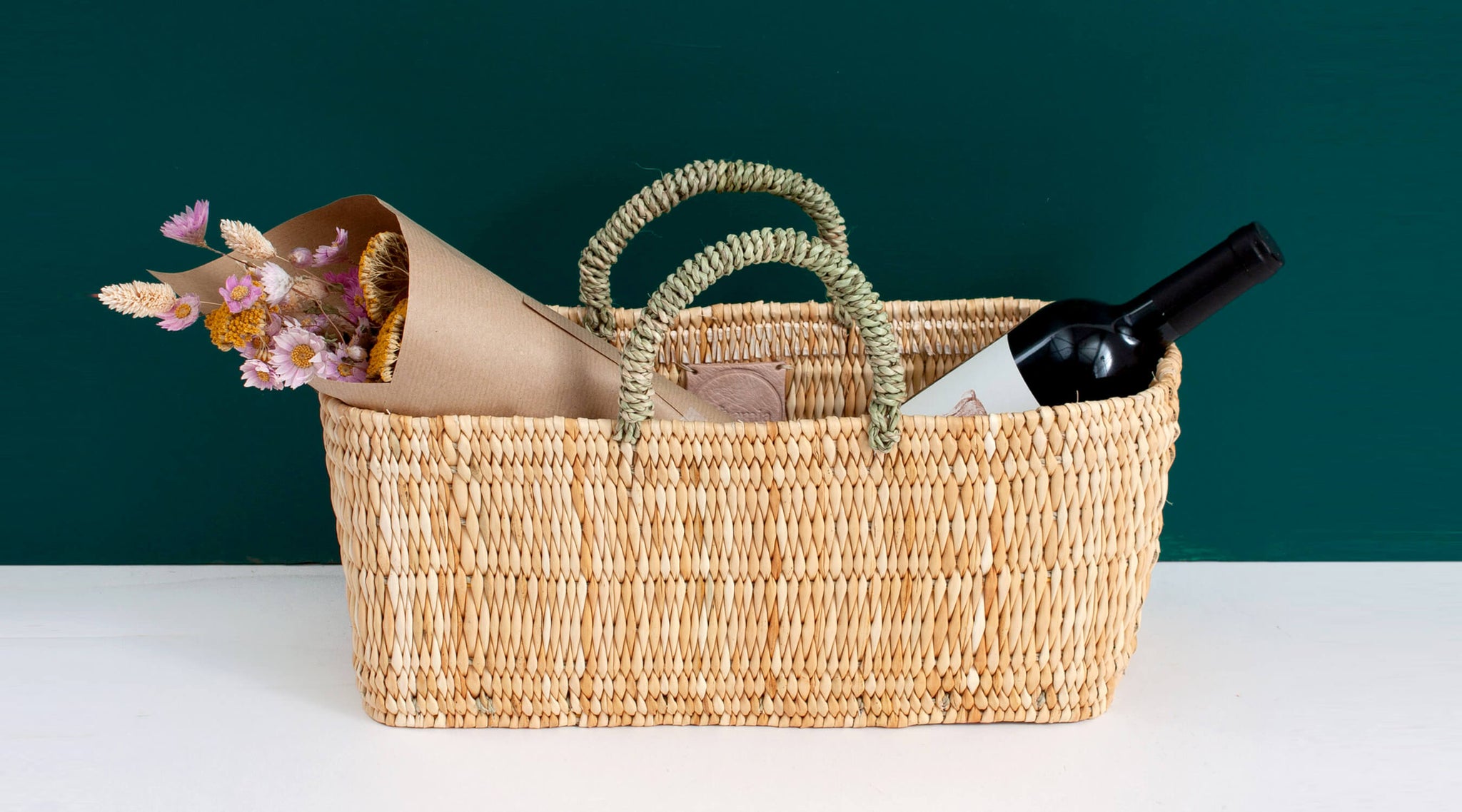 Reed Storage Basket Gift Hamper