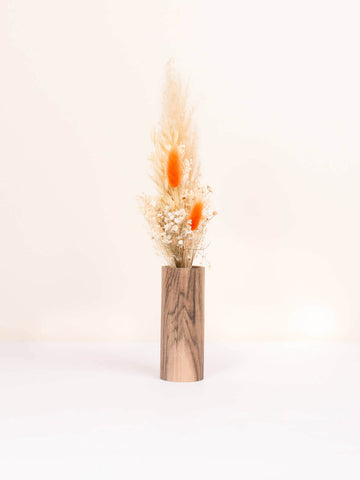 Bohemia Design Walnut Wood Vase