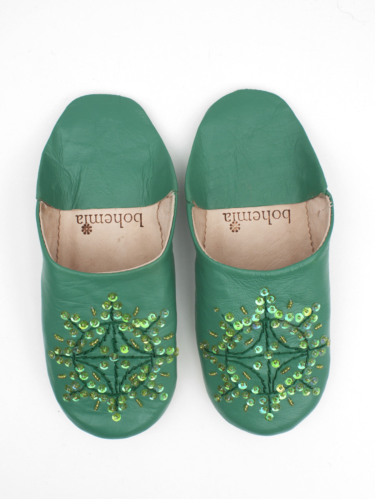 Sequin Moroccan Babouche Slippers | Bohemia Design
