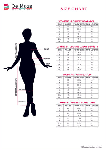 Size Chart  Women's Tops