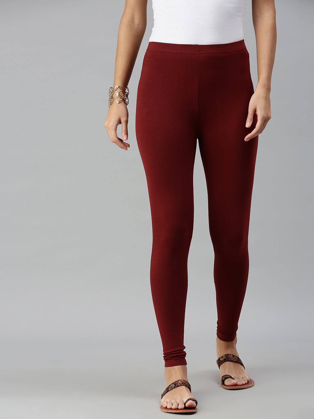 S~3X High Waist Luxe Cotton Leggings w Pockets Tummy Control Yoga Pants –  TheMogan