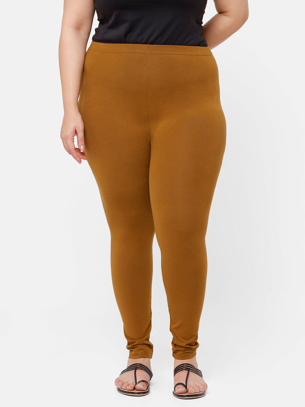 Buy De Moza Women Lime Solid Cotton Ankle Length Leggings - XL Online at  Best Prices in India - JioMart.