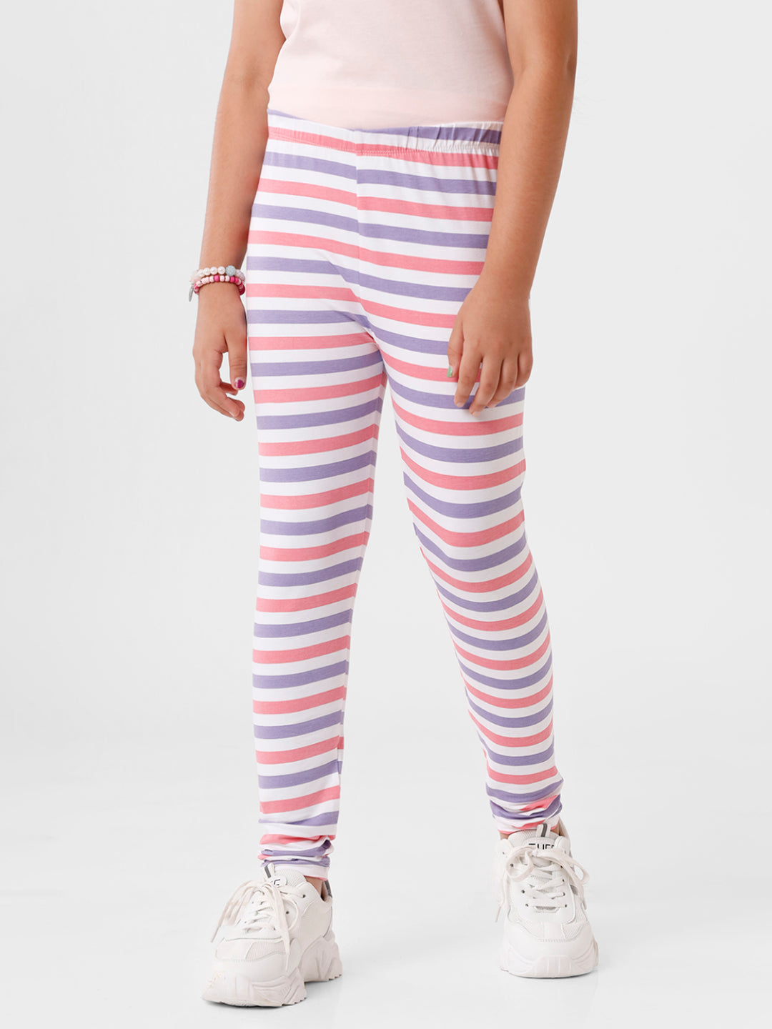 Buy Multicoloured Leggings for Girls by INDIWEAVES Online | Ajio.com