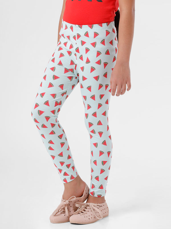 Ankle Leggings-Strawberry