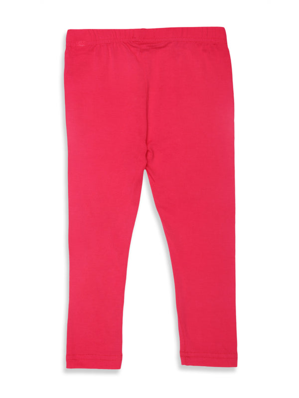 Leggings for small girls Jleg302 - fuchsia