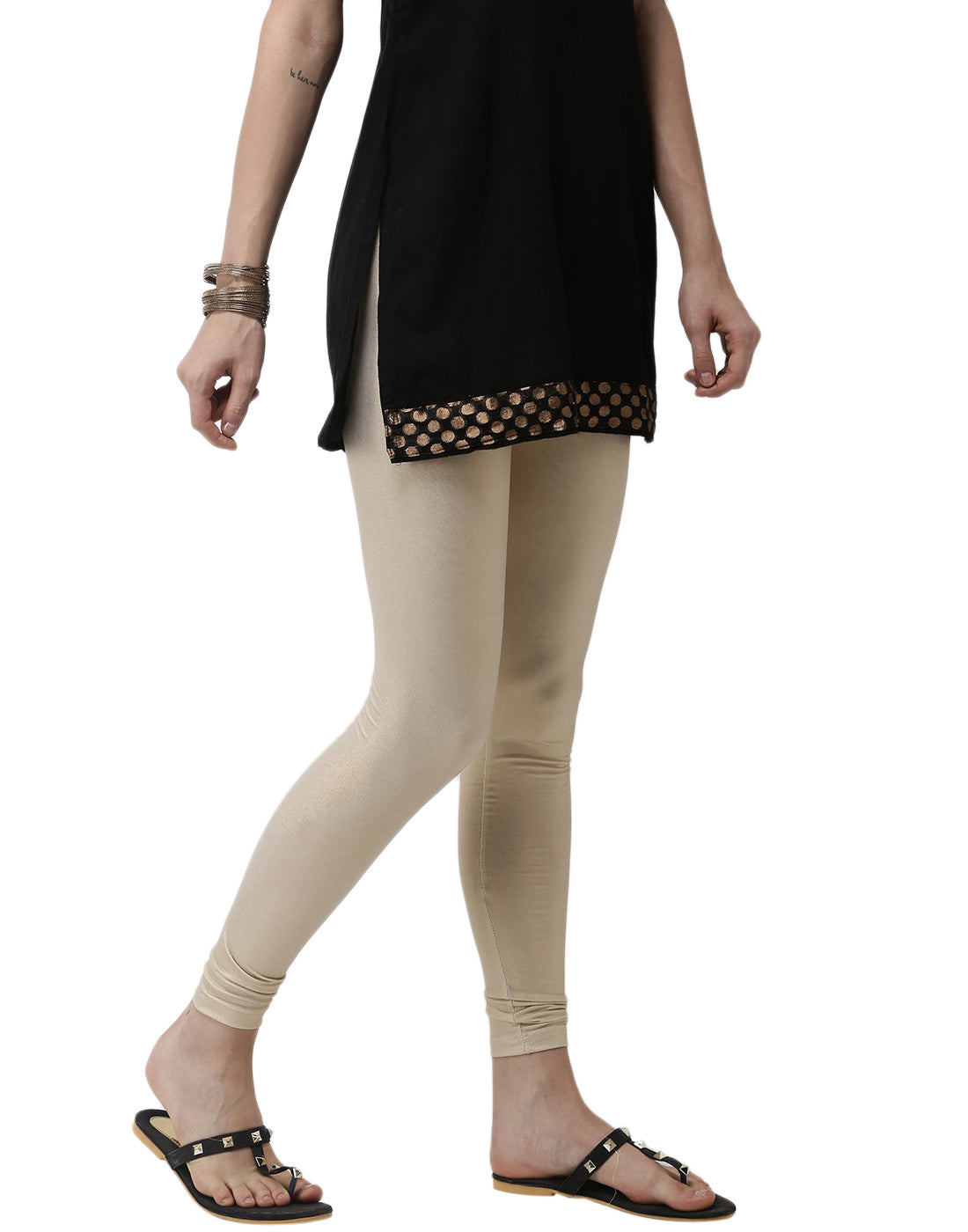 BONIE BUY SHIMMER LEGGINGS ONLINE AT BEST PRICE IN INDIA PLUS SIZE SHIMMER  LEGGINGS - textiledeal.in