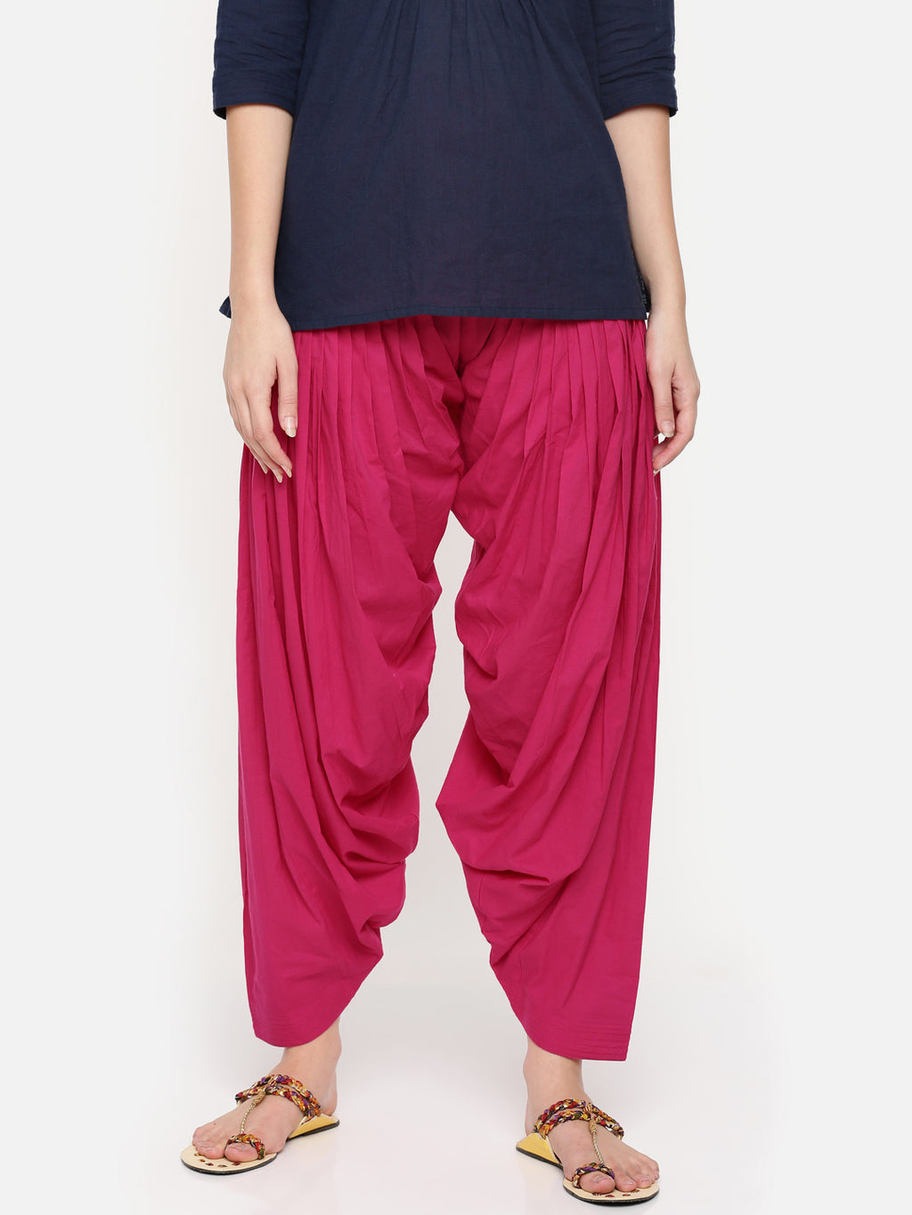 Cotton Red Patiala (Sku- PTRD1701) – BITTERLIME