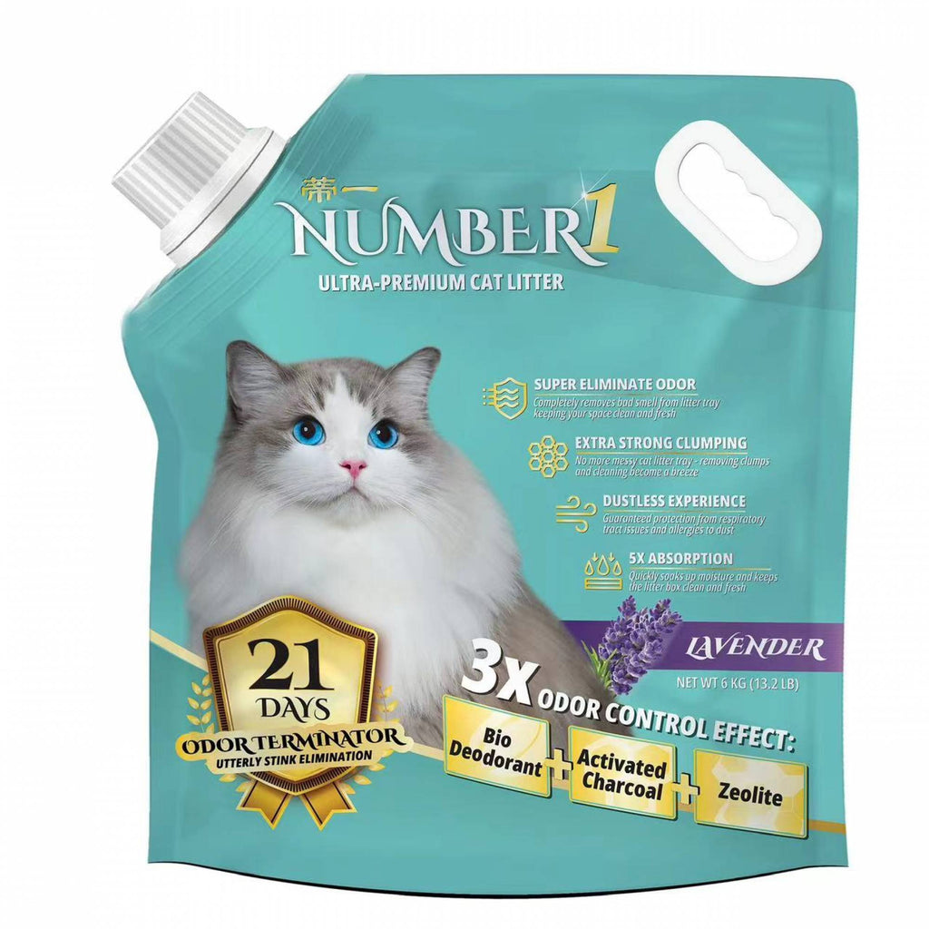 SaularPlus Cat litter 99% Dust- Free Ultra Absorbent 7 KG