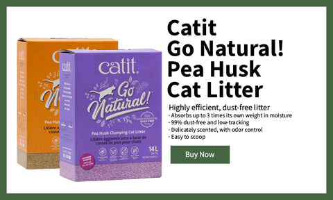 Catit Go Natural Pea Husk Cat Litter