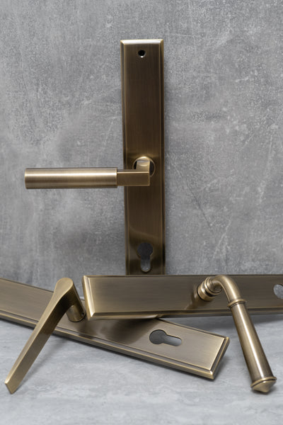 New Multipoint Handles in Aged Brass