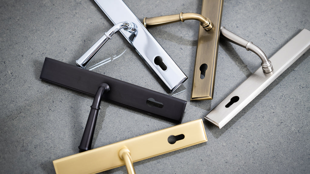 5 Distinct Finishes, Multipoint Handles