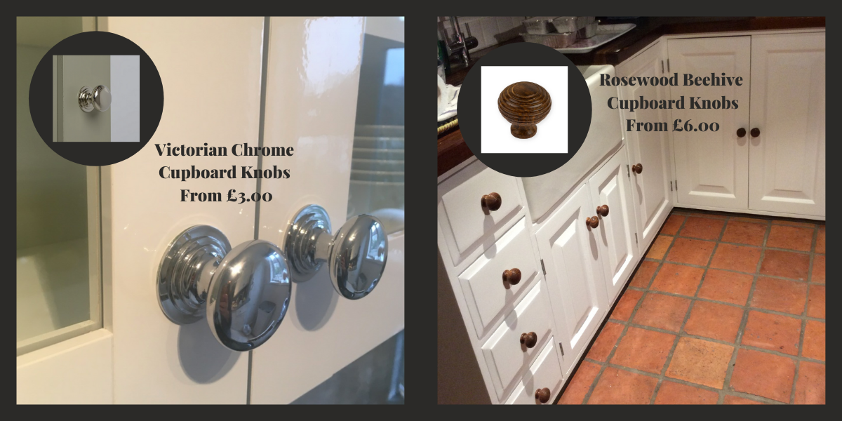 Cabinet Knob examplkes for Shaker Style Kitchens