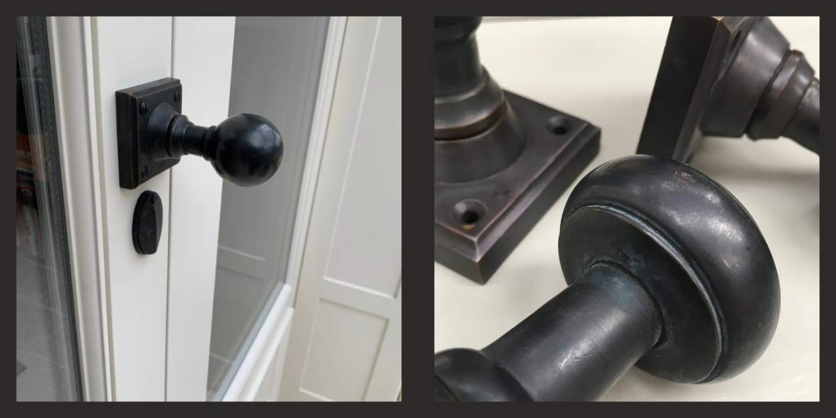 Oil rubbed bronze door knobs