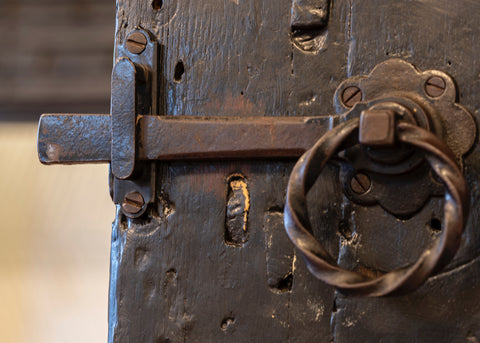 Antique Ring Latch in Period Property