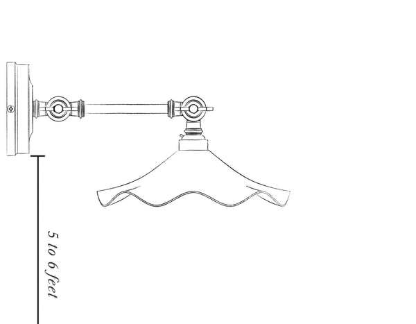 Flora Wall Light Diagram