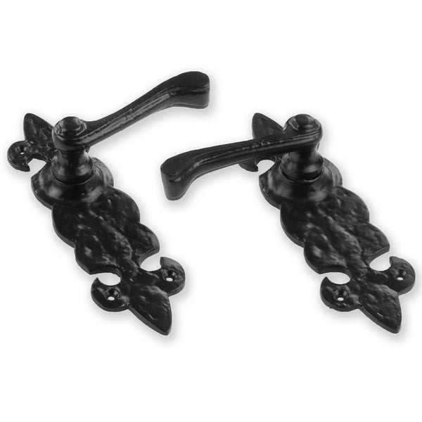 Fleur De Lis Lever Handles