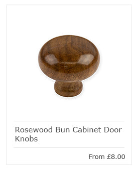 Rosewood kitchen cabinet knob