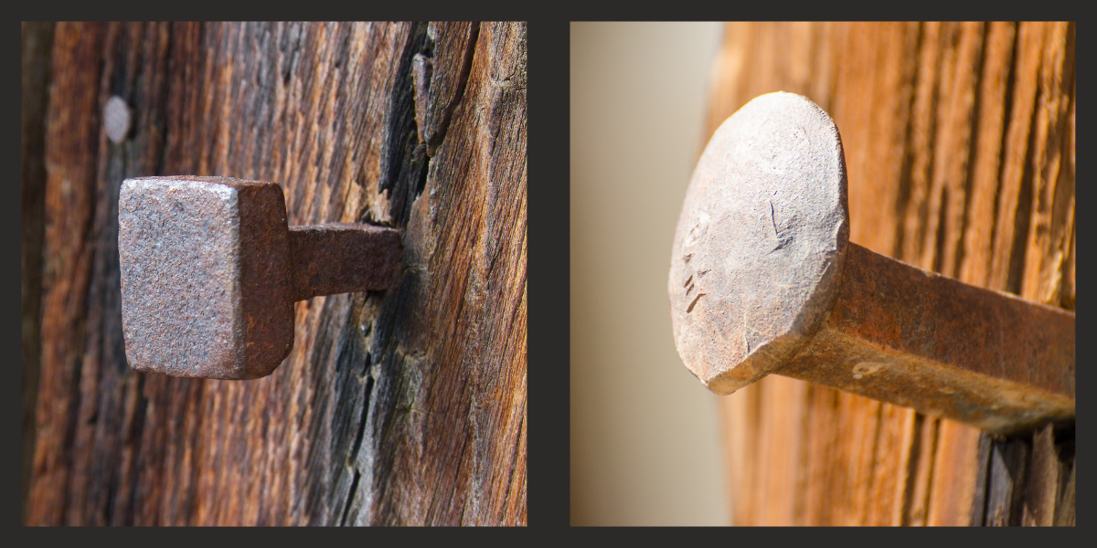 Antique Hand Forged Nails