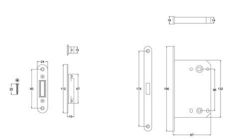 Magnetic Bathroom Lock