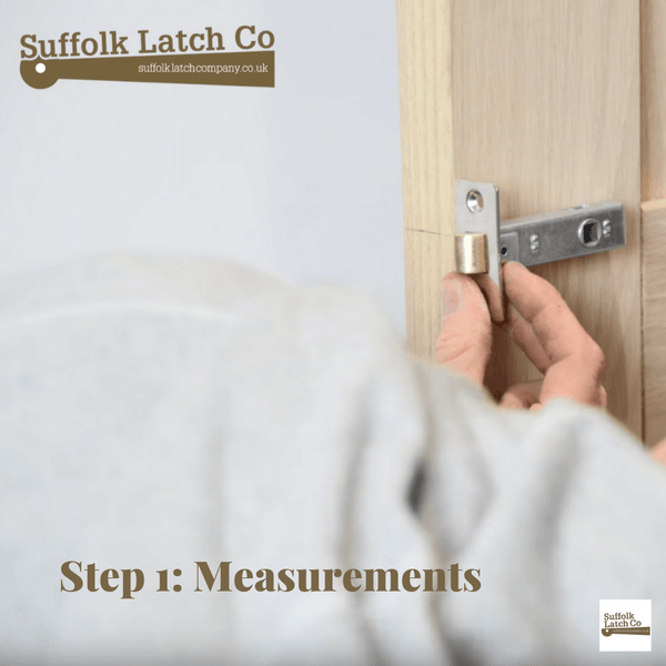 How to fit a tubular latch Step 1