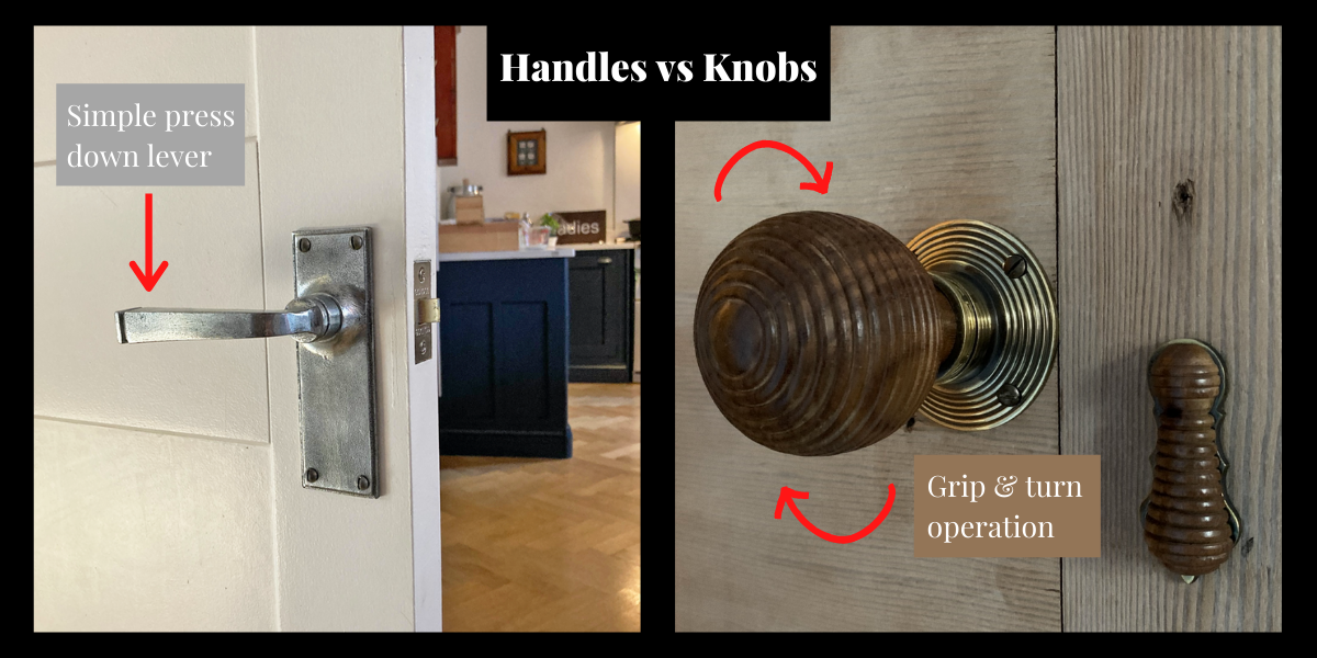 Door Handles vs Door Knobs