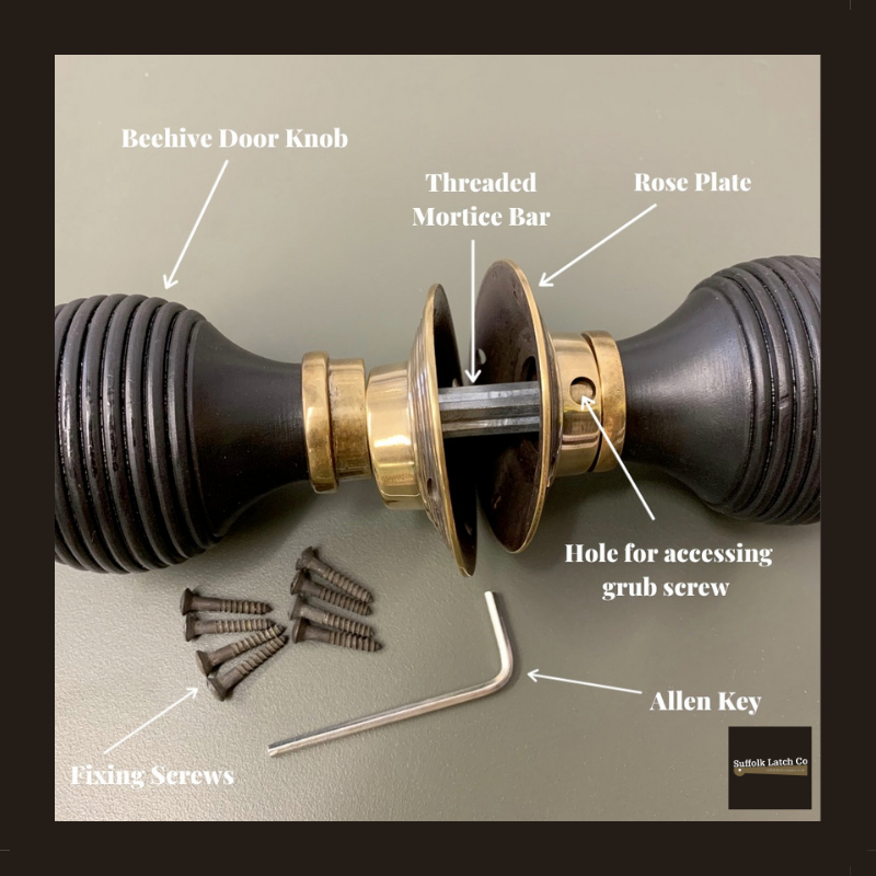 unboxing your door knobs components